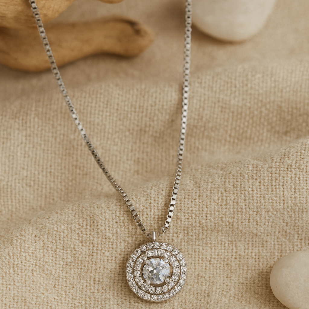 Crystalora Halo silver