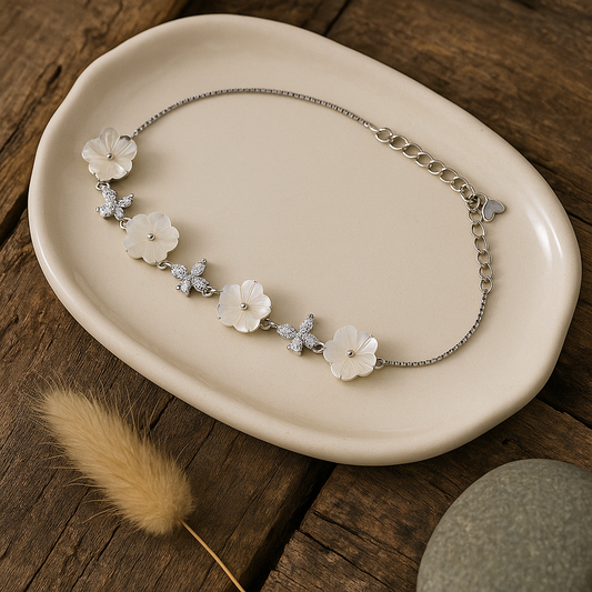Ivory Bloom Bracelet