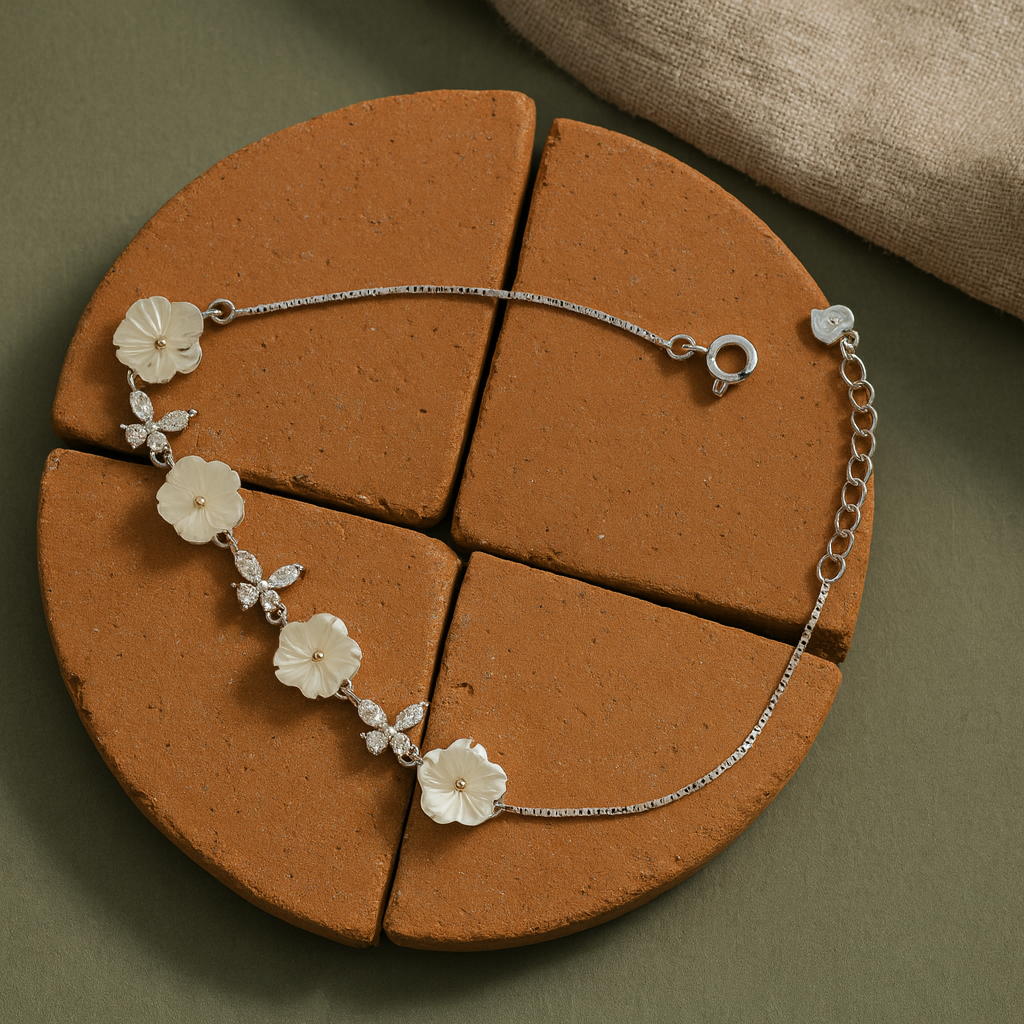 Ivory Bloom Bracelet