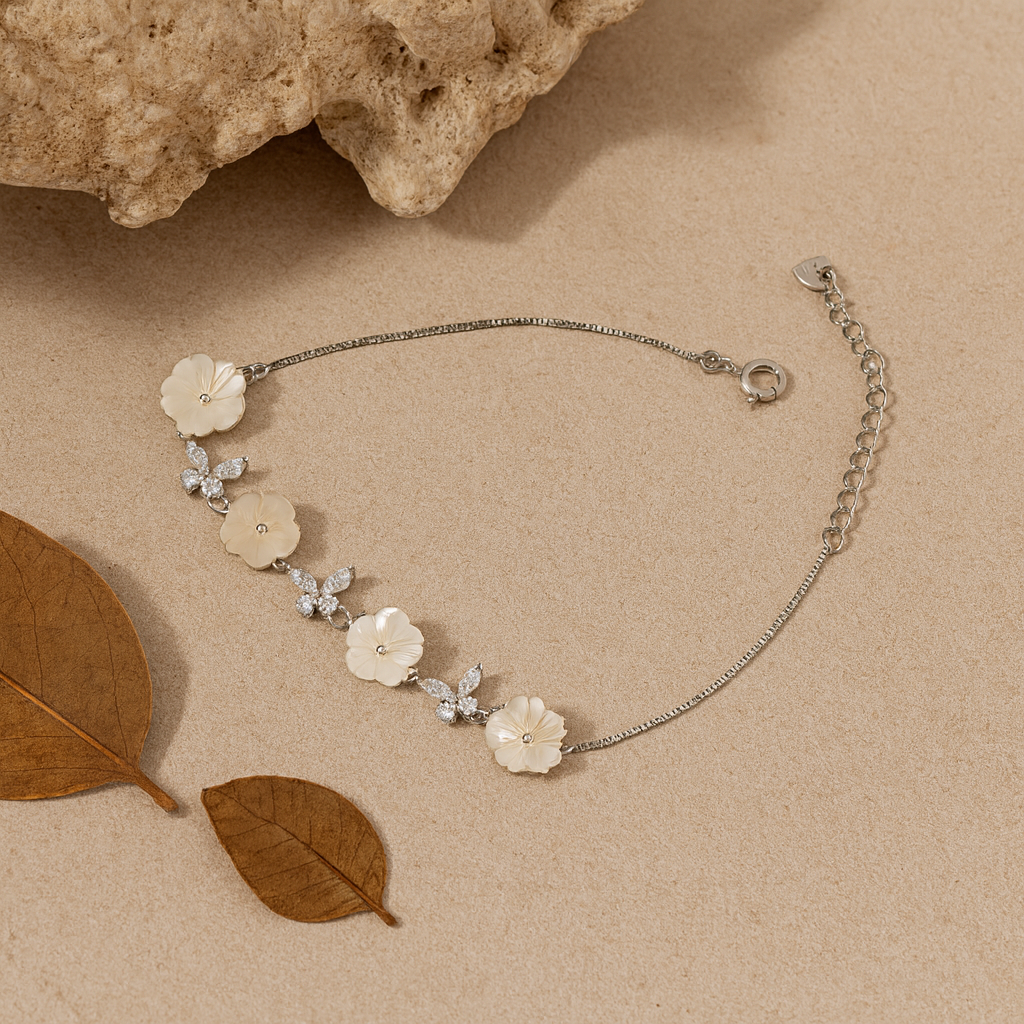 Ivory Bloom Bracelet