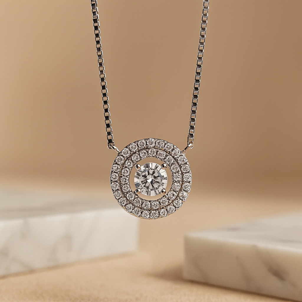 Crystalora Halo silver