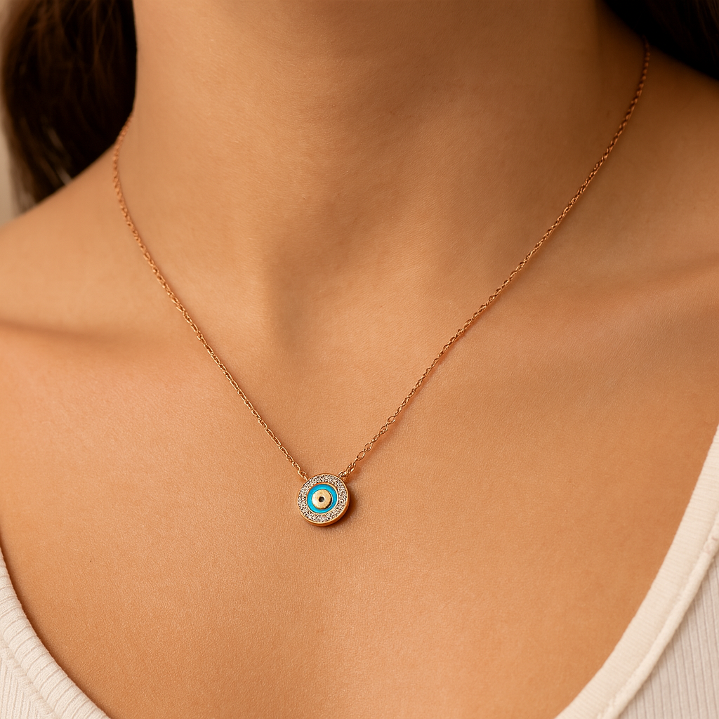 Azure Eye Necklace