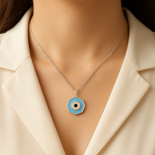 Oculus Charm silver