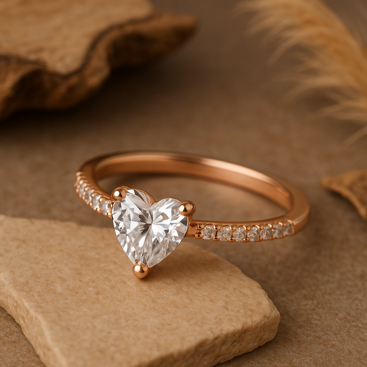Heartstone Ring